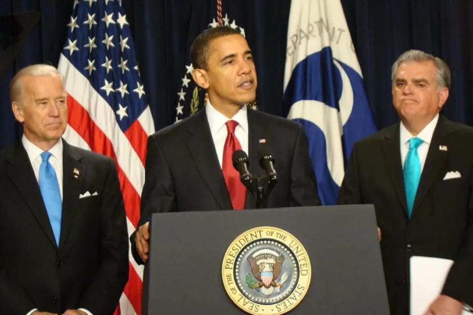 President Obama, Vice President Biden, & Ray LaHood